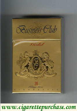 Business Club Gold cigarettes